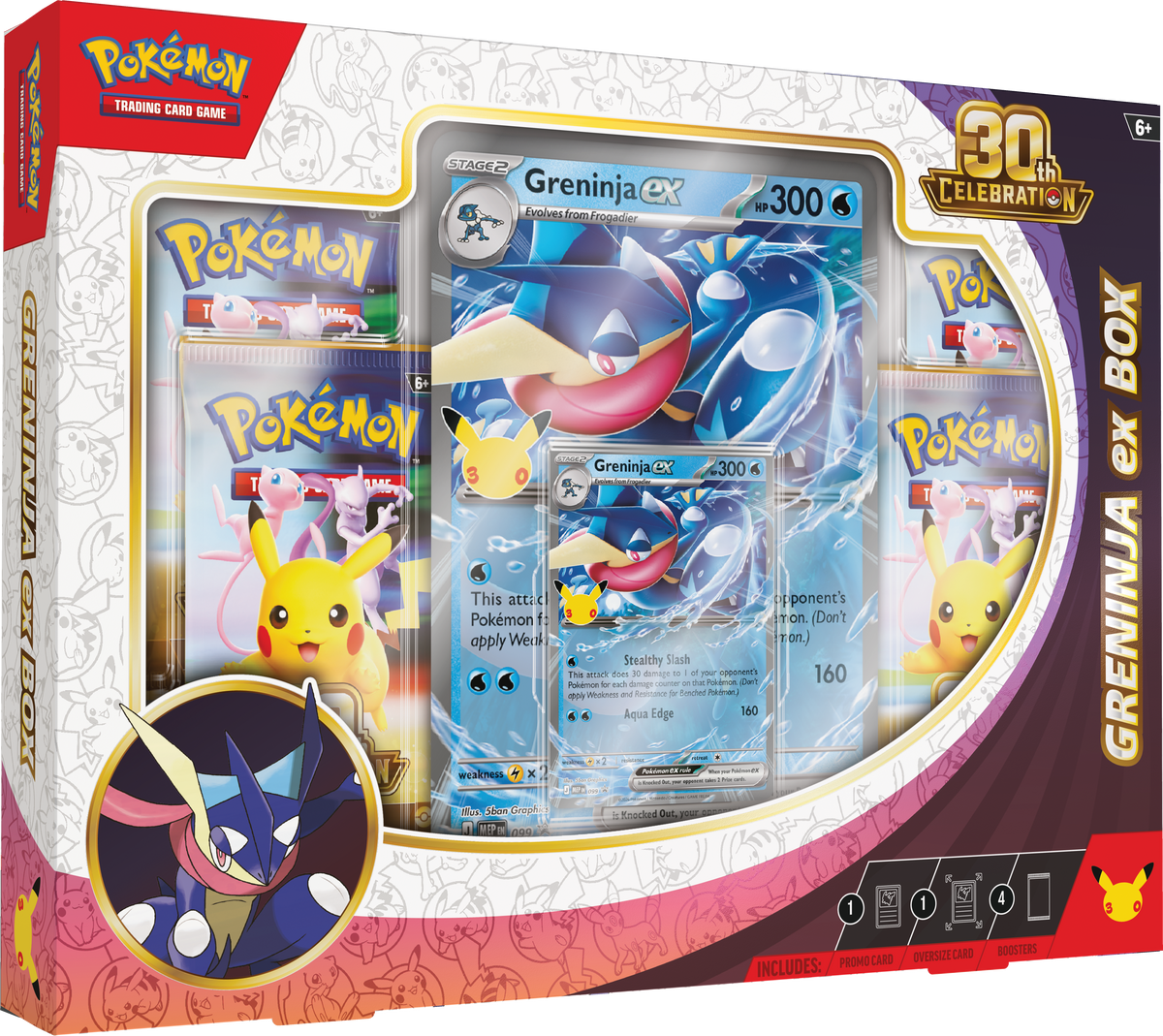 Pokemon TCG: 30th Celebration – Ex Box – Greninja ex